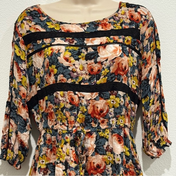 Anthropologie Holding Horses Forica Garden Floral Mini Dress XS - Picture 3 of 9